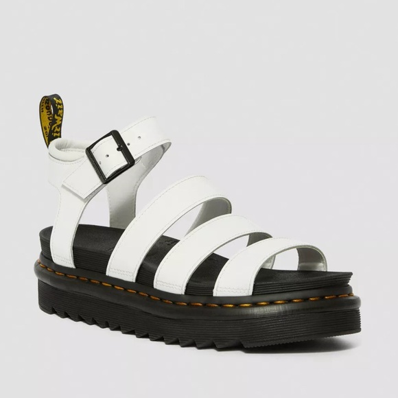 Boho Chic Doc Martens! BLAIRE HYDRO LEATHER STRAP SANDALS-NWOT So comfy! - Picture 1 of 5